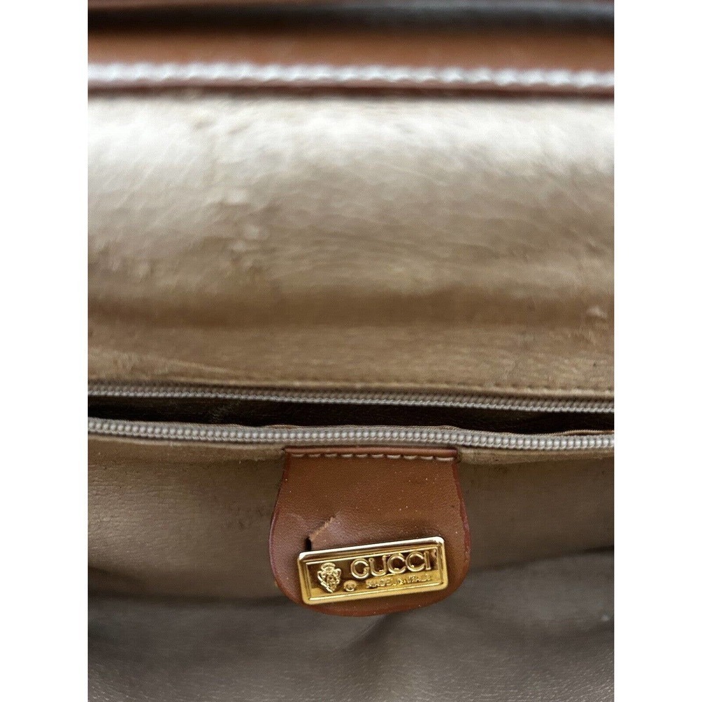 Authentic Vintage Gucci Micro GG Clutch Hand Bag Shoulder Bag Crossbody 2way - Picture 10 of 11